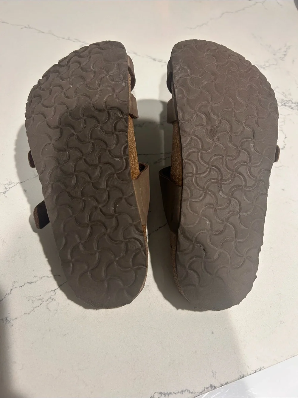 Birkenstock Kids Mayari Brown Adjustable Sandals- Size 32
